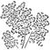Šablona TCW 12"x12" (30,5x30,5 cm) - Maidenhair Fern