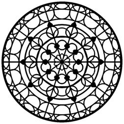 Šablona TCW - Mandala Skylight - VYBERTE VELIKOST