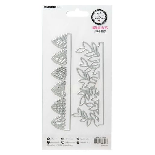 Vyřezávací šablony Studio Light "Signature Collection", 2 ks - Rostlinné bordury
