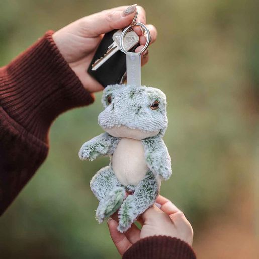 Plyšový přívěsek Wrendale Designs "Frog Elliott" - Žába