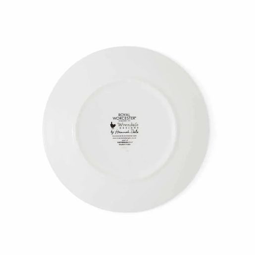 Porcelánové dezertní talířky Wrendale Designs, 2 ks - Králík a kachna