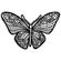 Šablona TCW - Joyous Butterfly - VYBERTE VELIKOST