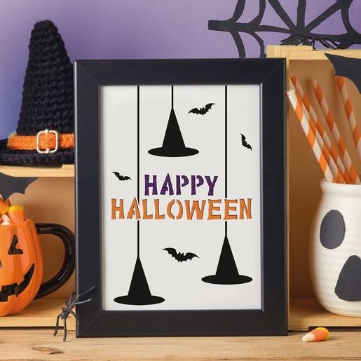 Šablona Aladine, 20x30 cm - Halloweenská strašidla