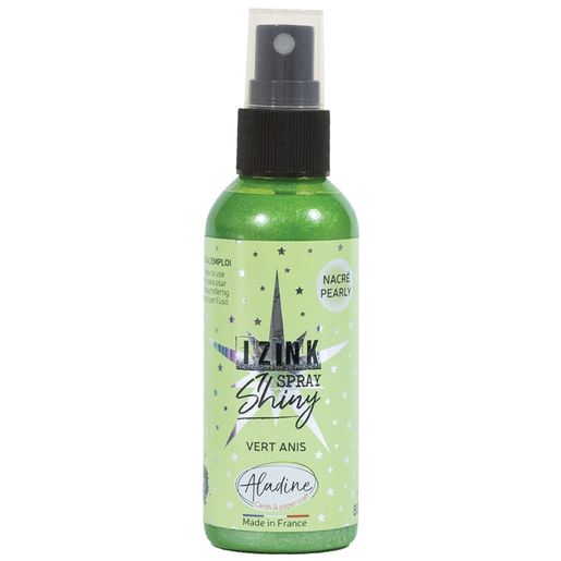 Perleťový inkoust ve spreji Aladine Izink Shiny, 80 ml - VYBERTE ODSTÍN