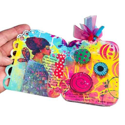 DIY Leporelo v krabičce Studio Light "26", 12x10 cm