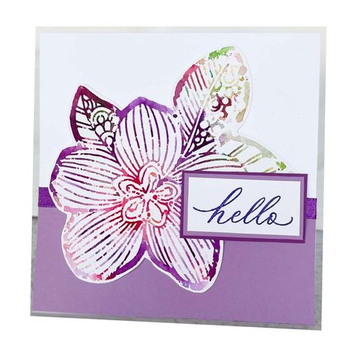 Šablona TCW - Flower Blossom - VYBERTE VELIKOST