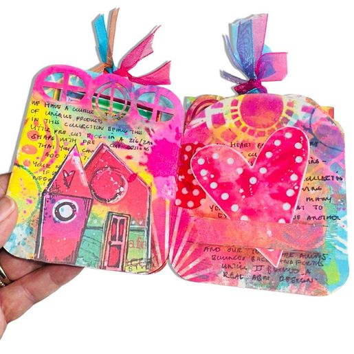 DIY Leporelo v krabičce Studio Light "26", 12x10 cm