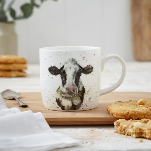 Porcelánový hrnek Wrendale Designs "Mooo", 0,31 l - Kravička