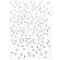 Šablona TCW 5,25"x7,25" (13,3x18,4 cm) - Ombre Dots