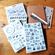 Diářová razítka Aladine Stampo Bullet Journal, 39 ks - Motivační