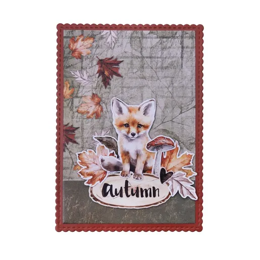 Blok podkladových papírů Studio Light "Everlasting Autumn", 20,3x20,3 cm, 36 l.