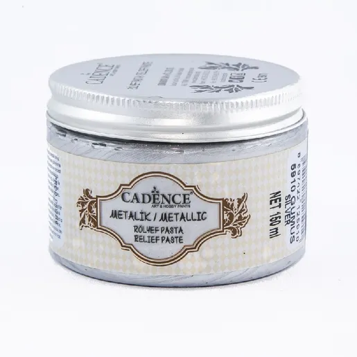 Metalická reliéfní pasta Cadence Metallic Relief Paste, 150 ml