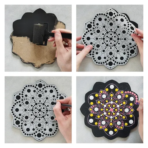 Sada na tečkování Aladine, 20 cm - Mandala 3