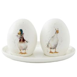 Porcelánová solnička a pepřenka Wrendale Designs - Kachny