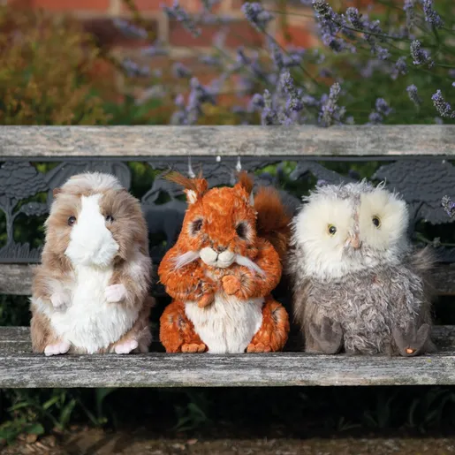 Plyšová hračka Wrendale Designs "Owl Elvis", velká - Sova