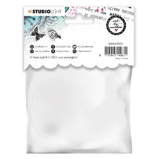 Papírové výseky Studio Light "Signature Collection“, 16 ks - Ptáci a motýli