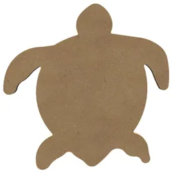 Dřevěný výřez k dekoraci Gomille, 27 cm - Želva, velká