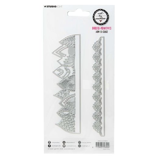 Vyřezávací šablony Studio Light "Signature Collection", 2 ks - Špičaté bordury