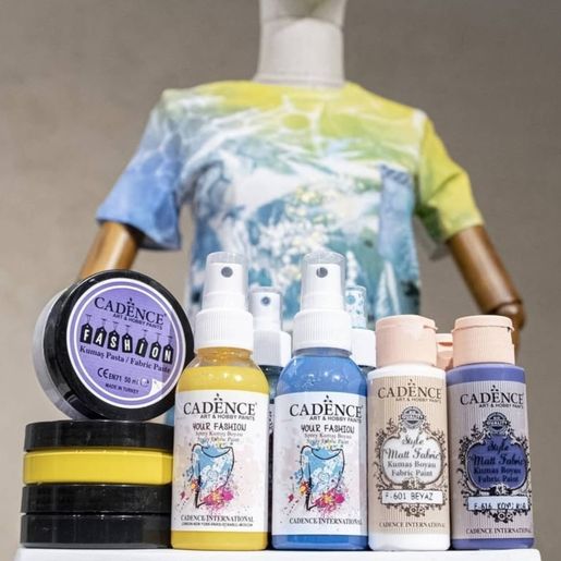 Reliéfní pasta na textil Cadence Fashion Opaque, 50 ml - VYBERTE ODSTÍN